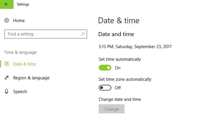 errore 0x80073701 Windows 10